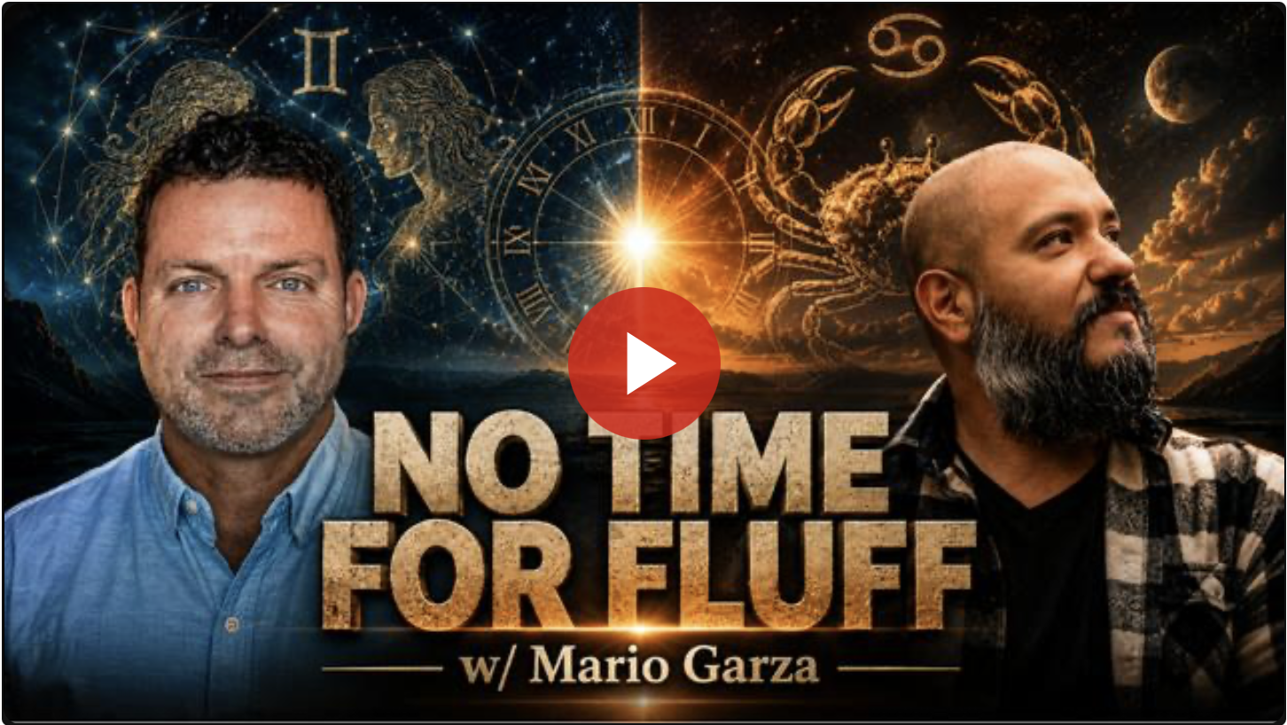 “No Time for Fluff” w/ Mario Garza
